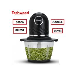 Techwood Mini Hachoir   300W  4 Lames Inox