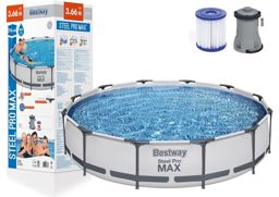 Bestway piscine avec pompe 366x76cm 56416