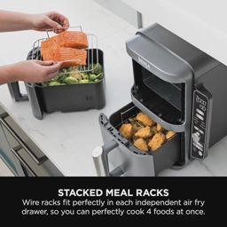 Ninja friteuse double zone verticale SL400EU