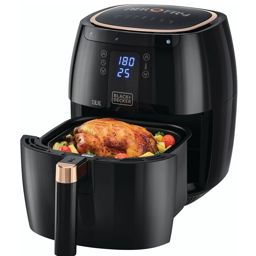 Black&Decker airfryer friteuse digital 1500w 5.5L AF5539-B5
