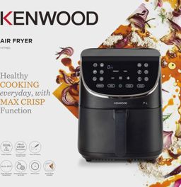 Kenwood airfryer  friteuse digital 7L 1800W  HFM80.000SS