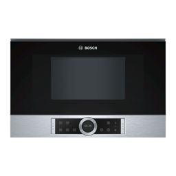 Bosch micro ondes  encastrable série 8 BFL634GS1