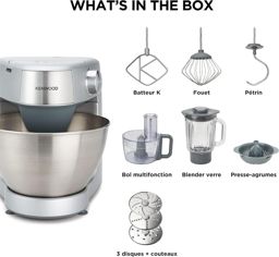 Kenwood petrin Robot pâtissier Prospero KHC29.J0SI