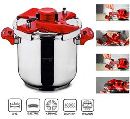 Hascevher cocotte minute 7 litres autocuiseur 26 cm
