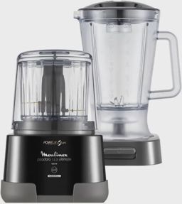 Moulinex Hachoir Mixeur Bol Verre 1000 W DP8158