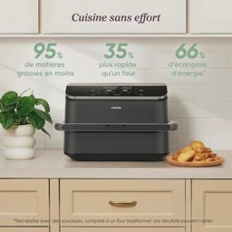 Cosori air frayer 10L twinfry friteuse smar 4 resistance