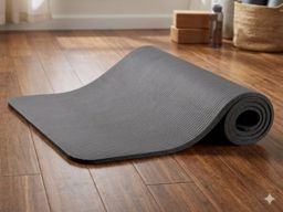 Tapis De Yoga 7Mm 173 X 61 Cm-Gris