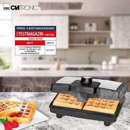 Clatronic appareil 800W gaufrier AW 3606