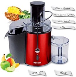 Techwood Extracteur de Jus 1000 W TCFI-1055