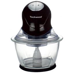 Techwood mini hachoir bol en verre  1L 300W THA-301