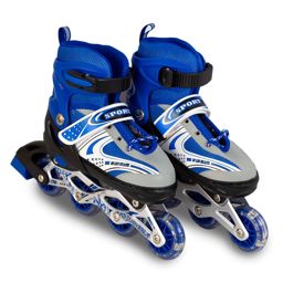 Patins roues alignées avec  lumière flash LED  Taille 5-9
