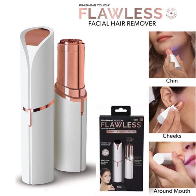 Flawless épilateur pour sourcils et visage rechargeable
