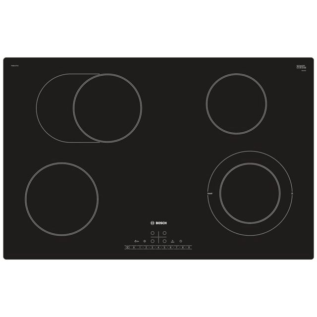 Bosch Plaque de cuisson électrique 80 cm Noir PKN811FP1E