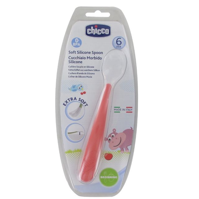 CHICCO Cuillère souple en silicone