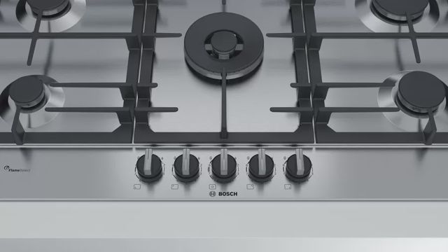 BOSCH Plaque de cuisson 90 cm INOX PCR9A5B90M