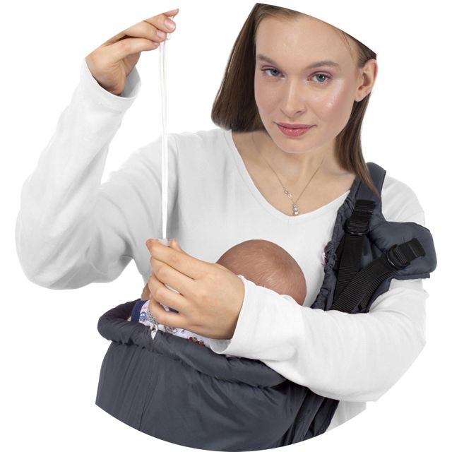 Sevibebe Porte-Bébé Latéral  Gris