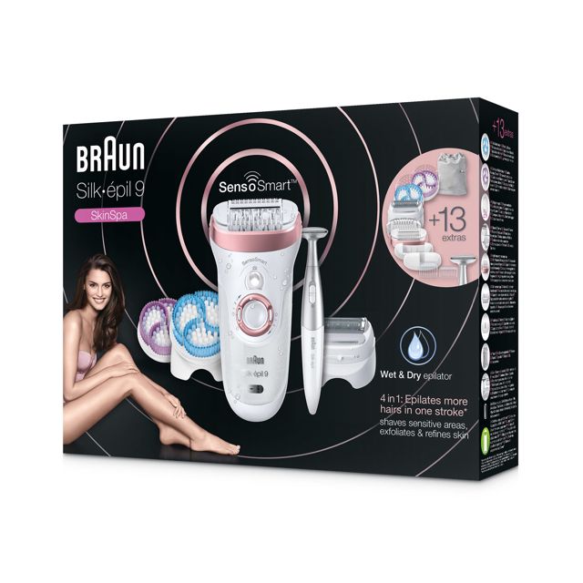 BRAUN Épilateur Électrique Silk-épil SE 9980