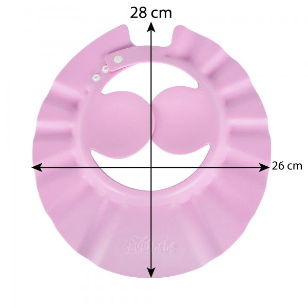 Sevibebe Douche casquette de bébé Rose, Bleu, Gris
