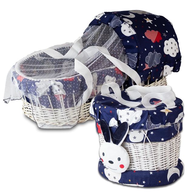 Couffin portable plus panier portatif