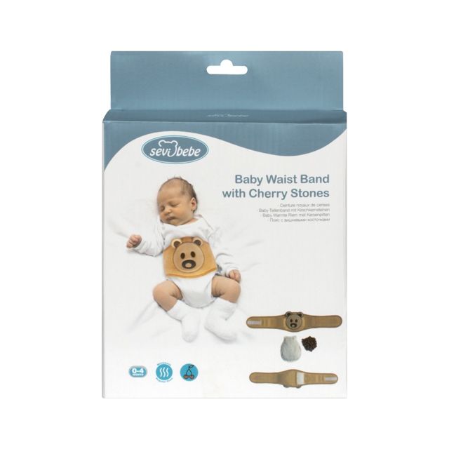 Sevibebe Ceinture à noyau en cerise et soulagement des gaz
