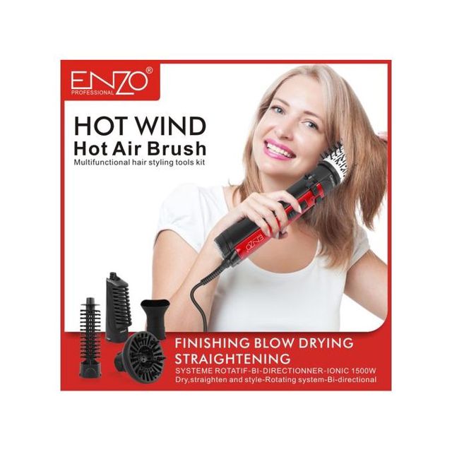 Brosse Cheveux Rotative Enzo En-6202