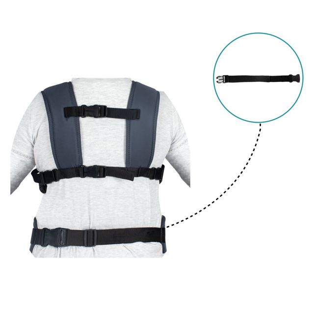 Sevibebe Porte-Bébé Kangourou de luxe  Bleu marine