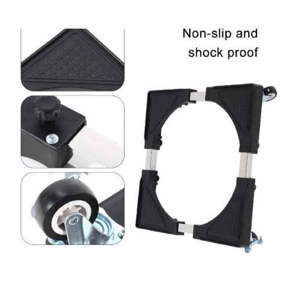 Support de base pour machine à laver et réfrigérateur
