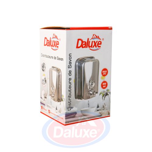 Distributeur de savon liquide 500 ml Inox