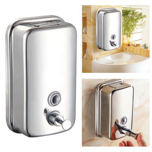 Distributeur de savon liquide  800 ml Inox