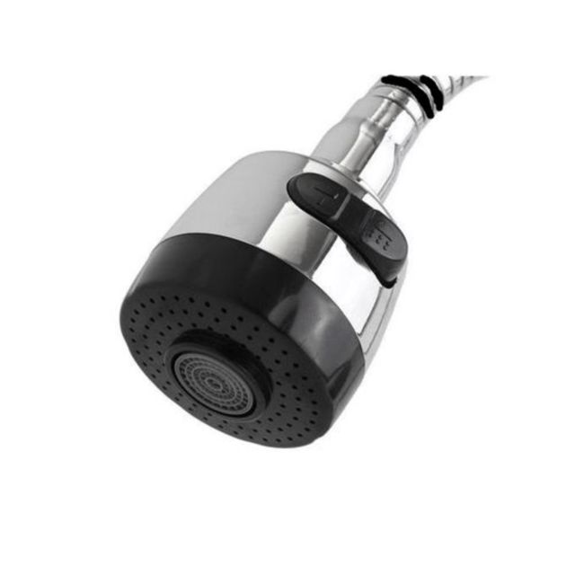Douchette filtre multifonction 360° - Acier Inoxydable