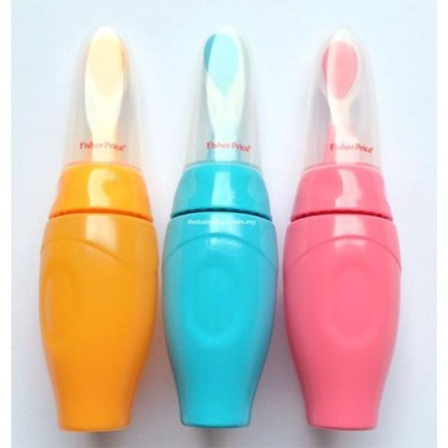 Biberon cuillère  en silicone pour bébés Rose