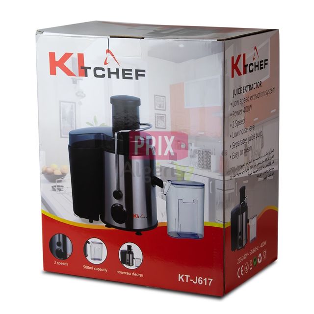 Kitchef Extracteur de jus 500 ml KT-J617
