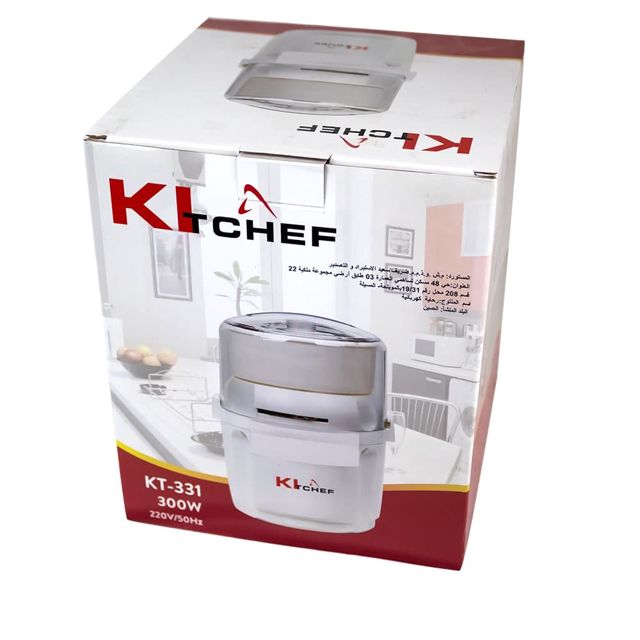 KitChef Hachoir électrique Blanc KT-331
