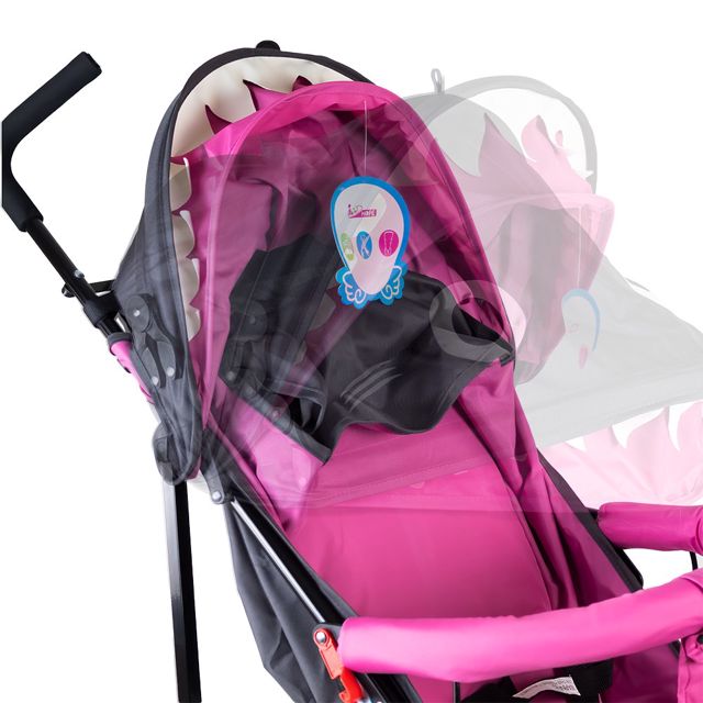 Poussette Hope légère et pratique Rose