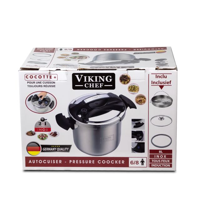 Viking Chef cocotte minute 2en1 8 Litres