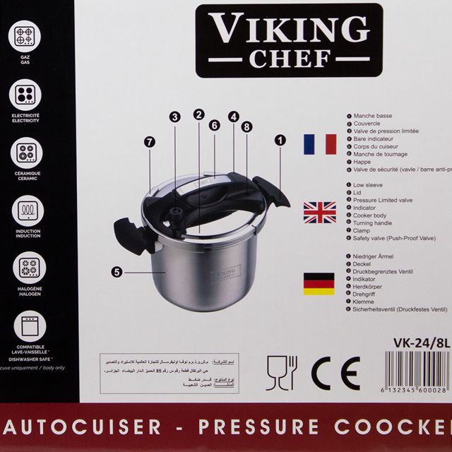 Viking Chef cocotte minute 2en1 4 Litres