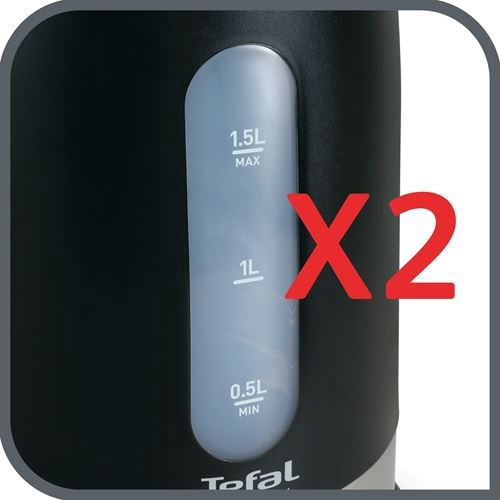Tefal Bouilloire Sans Fil 1.7L Noir KO331810