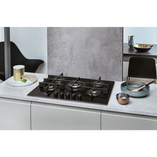 Whirlpool Plaque de cuisson 73 CM 5Feux AKW7523NB