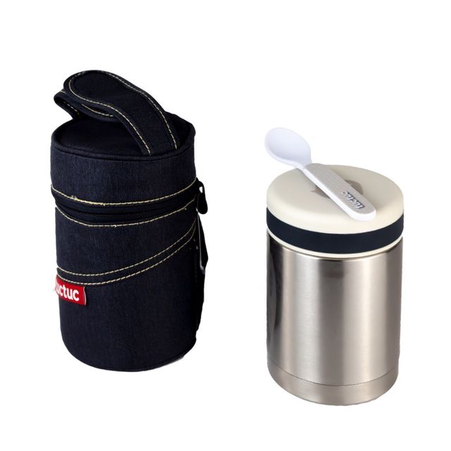 TucTuc pack thermos 2 en1 Housse Solid