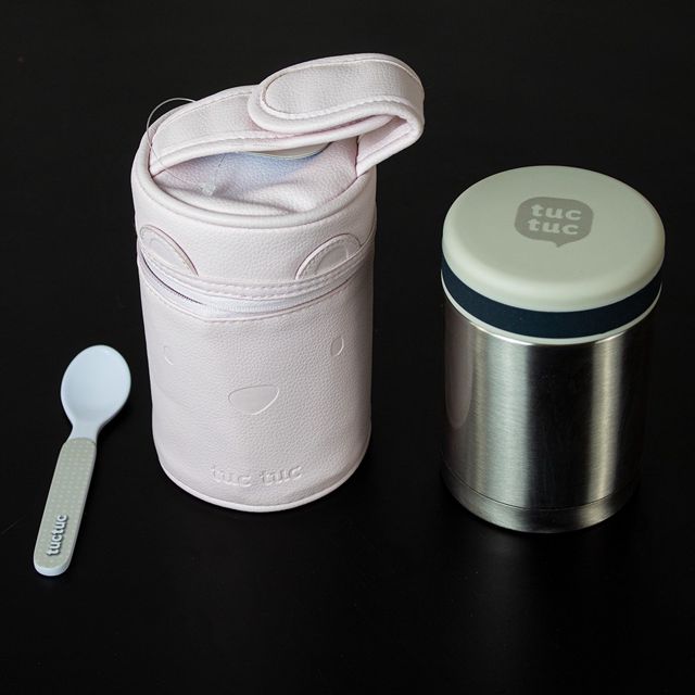 TucTuc pack thermos 2 en1 Housse Solid