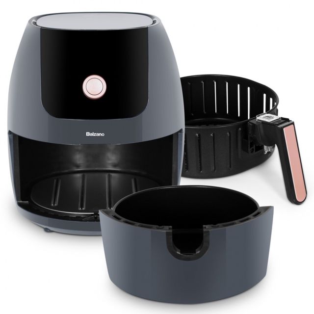 Balzano Friteuse à air chaud 5,5 L TXG-DT16B Gris