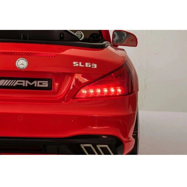 Mercedes Benz Sl63 Rouge Voiture Électrique Enfant 12v