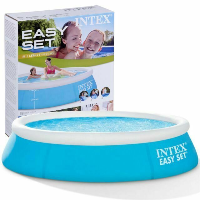 Intex 28101NP Petite piscine ronde gonflable 183x51 cm