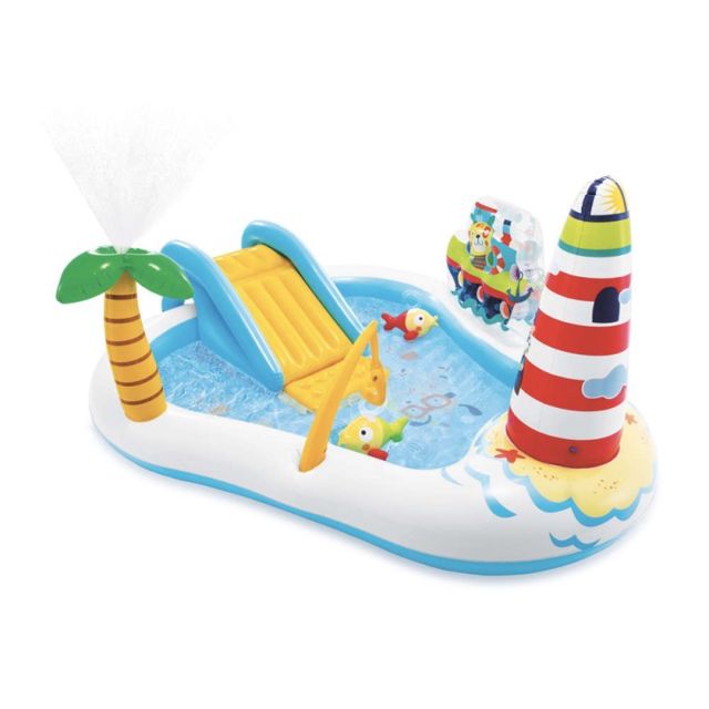 Intex 57162 piscine Aire de jeux Sea paradise 218x188x99cm