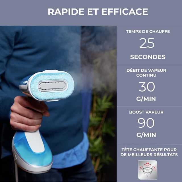 Calor DT9530C0 Pure Tex Défroisseur vapeur 4en1