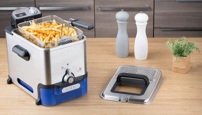 Seb friteuse semi pro omeoclean inox 3.5L 8040