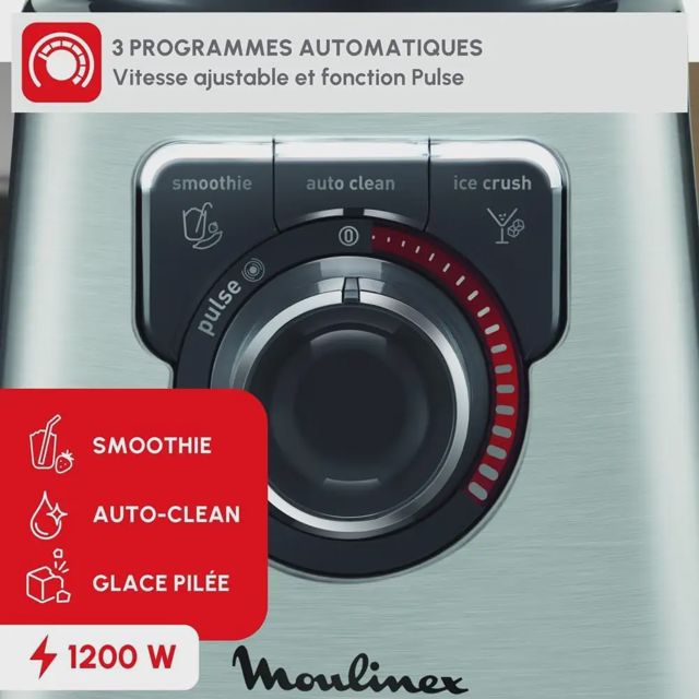 Moulinex PerfectMix+ LM81GD10 Blender 2L 1200W