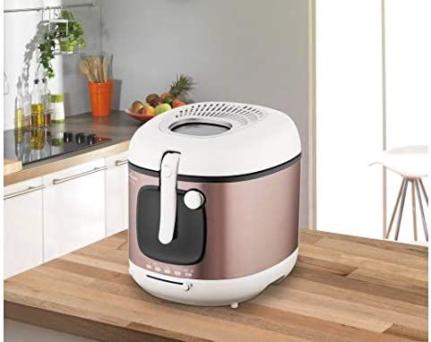 Moulinex Mega friteuse 2100 W Blanc et Marron AM481010