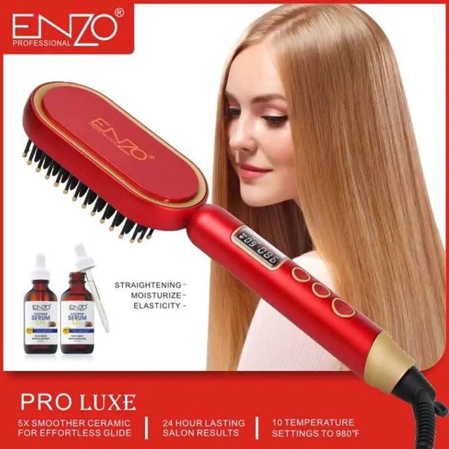 Enzo Brosse Lissante Céramique En-4103 - Rouge