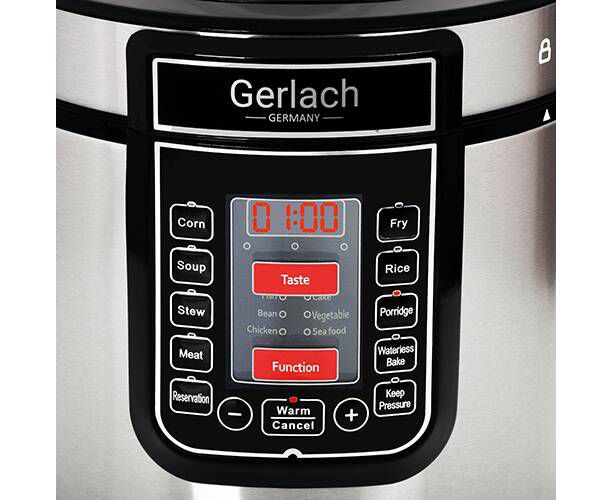 Gerlach Autocuiseur Électrique Multifonction GL6412
